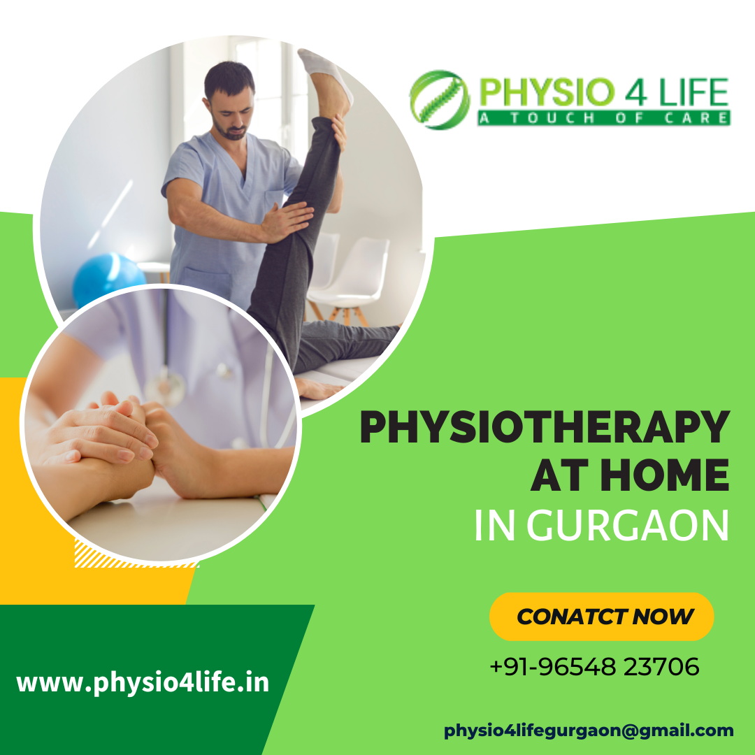 Physiotherapy at home in Grugaon