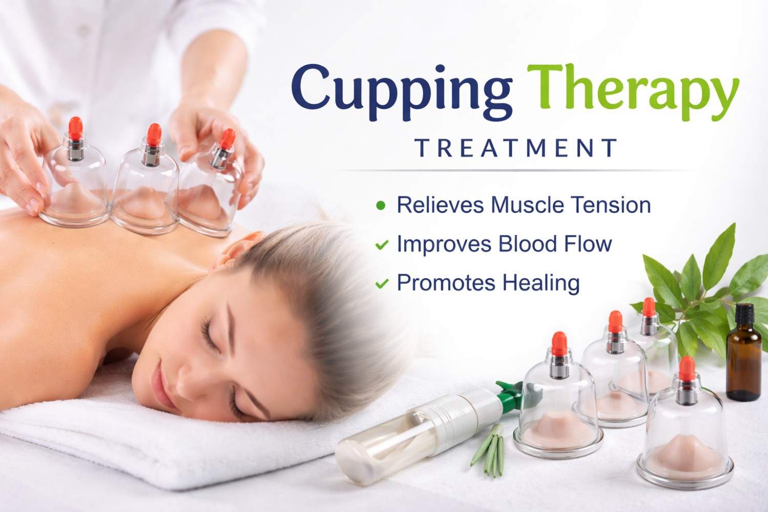 Cupping Therapy Treatment for Pain Relief