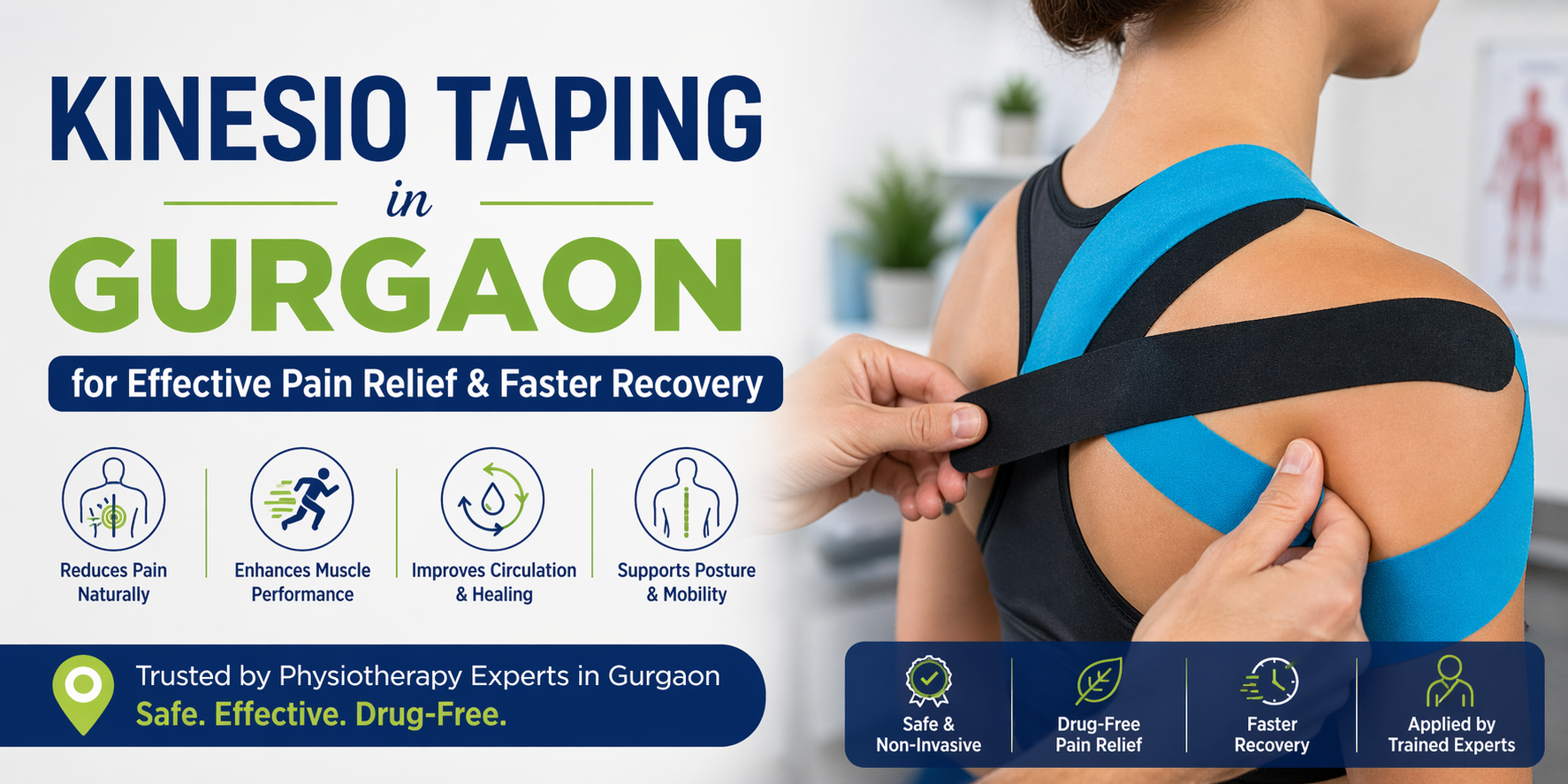 Kinesio Taping in Gurgaon