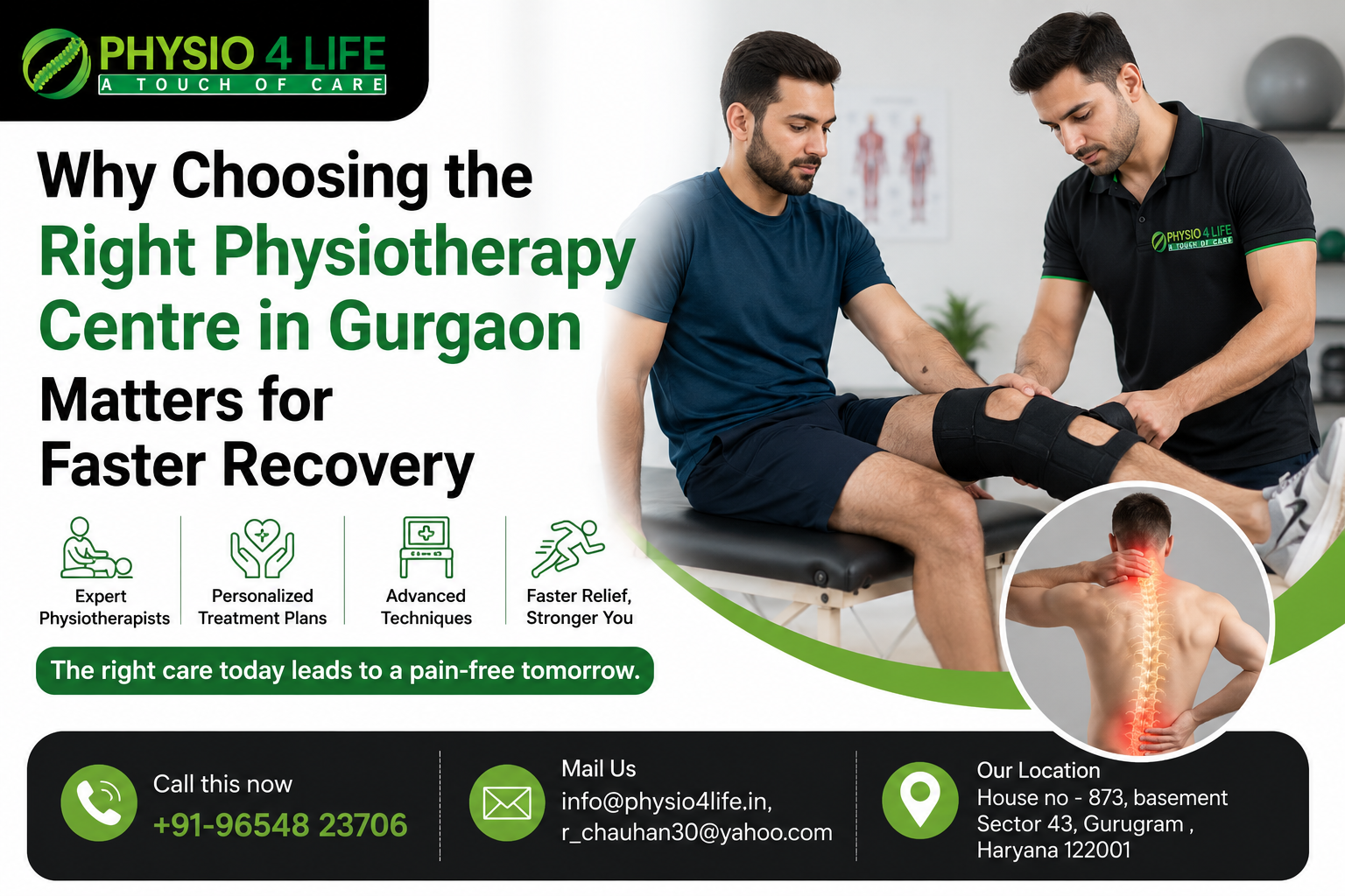 Physiotherapy Centre in Gurgaon