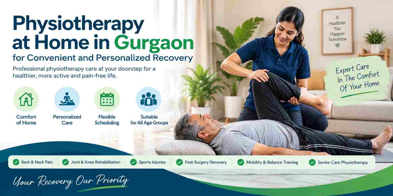Physiotherapy at Home in Gurgaon